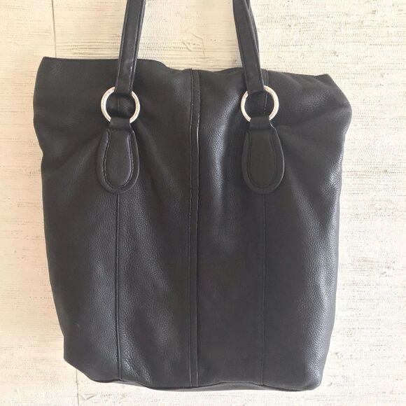 Large Tosha Blu Black Leather Purse - Picture 4 of 9